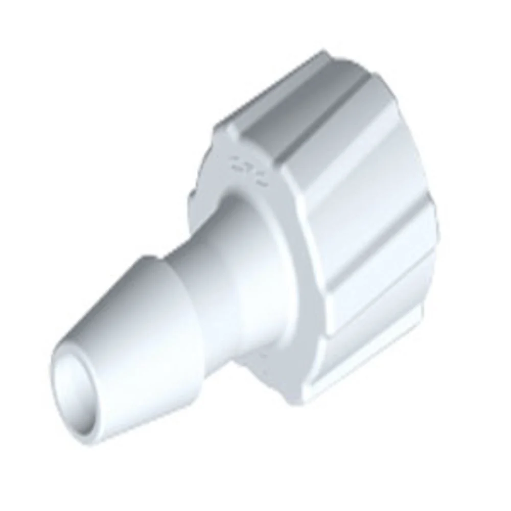 LM5130 Luer Fitting White Nylon Male Luer X 5/32 HB — Single