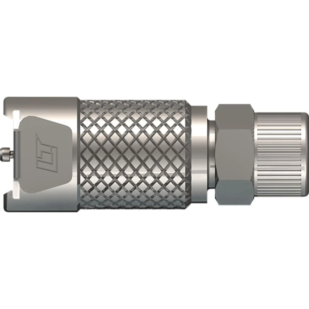 LinkTech Inline Socket Valved 1/4" PTF — Single