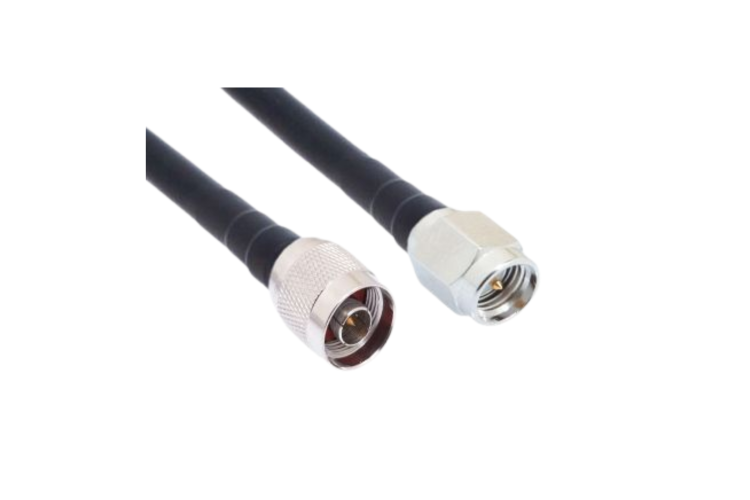 N Male to SMA Male LMR-240 Low Loss RF Coaxial Cable, 20ft