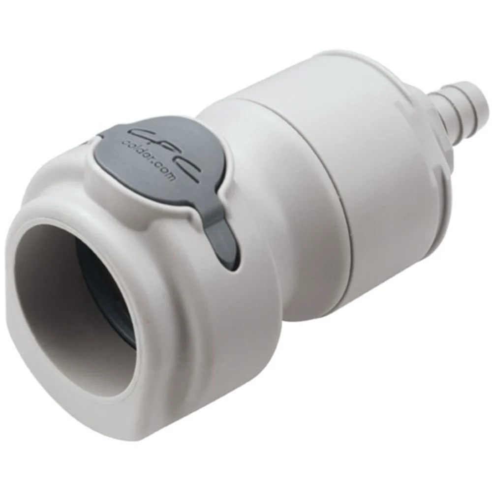 NSHD17010 Valved In-Line Coupling Body 5/8 ID — Pack of 50