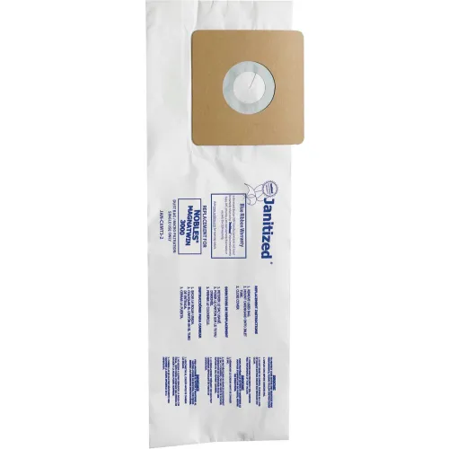 Nobles Paper Vacuum Bag - Magna Twin 3000, Tennant Model 3280 Wide Area Vac