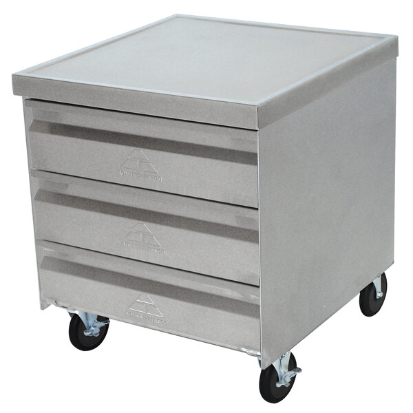 Advance Tabco MDC-2015 Mobile 3 Drawer Cabinet