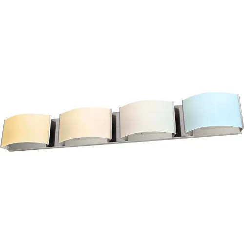 Sunlite® LED Decorative Vanity Light Fixture, 40W, 2600 Lumens, 32-1/8"L, Brushed Nickel