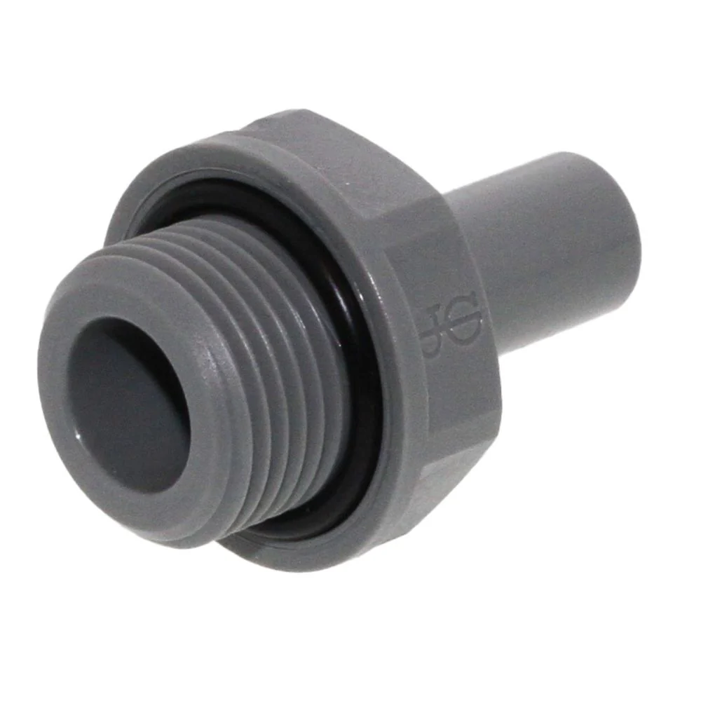 John Guest Stem Adapter BSPT - 3/16 x 1/8 BSPT — Single