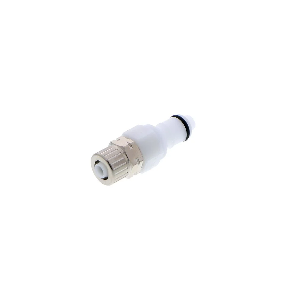 APCD200M8 Valved In-Line 8mm PTF Coupling Insert — Bag of 25
