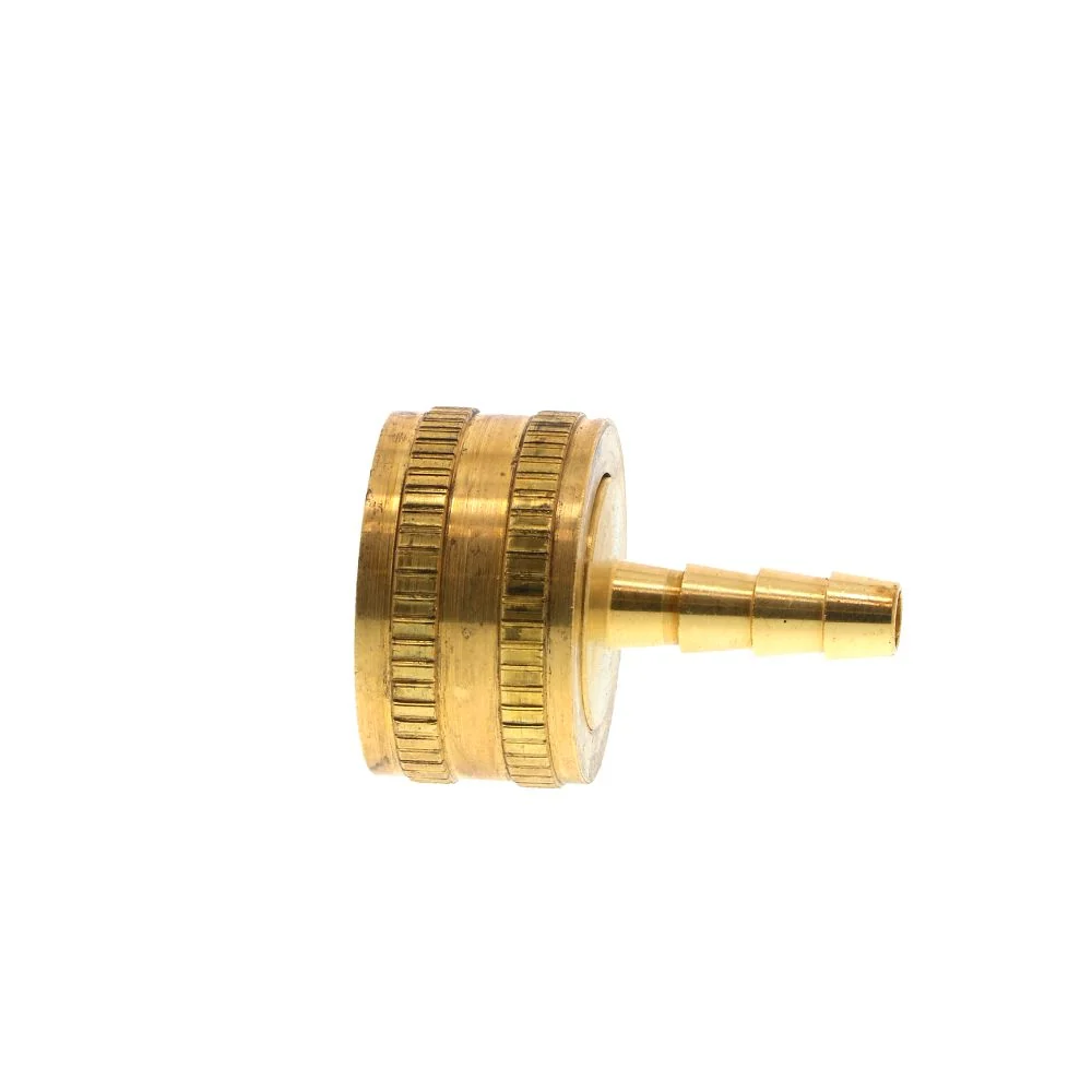 3/4 FGHT x 1/4 Hose Barb Swivel Brass Garden Hose Fitting — 25-Pack