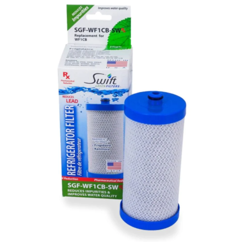 Swift Green SGF-F2 Compatible Frigidaire PureSource WF1CB Refrigerator Filter — 3-Pack