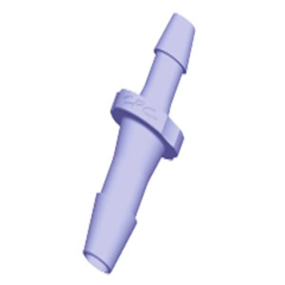 HSR8691 Straight Reducer Fitting Purple Tint Polycarbonate 1/4 HB X 3/16 HB — Pack of 1000