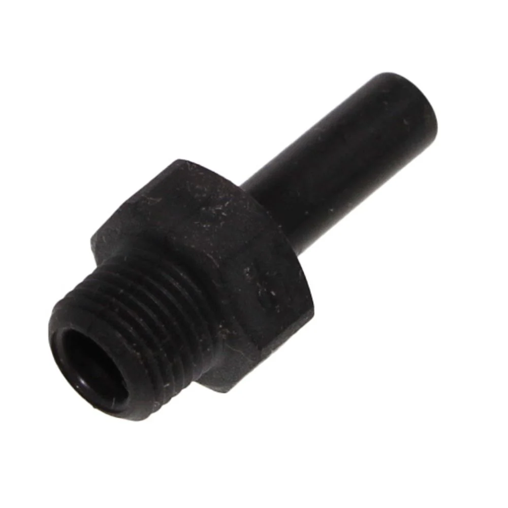 John Guest Stem Adapter BLACK ACETAL - 10mm x 1/2 BSP — Box of 200