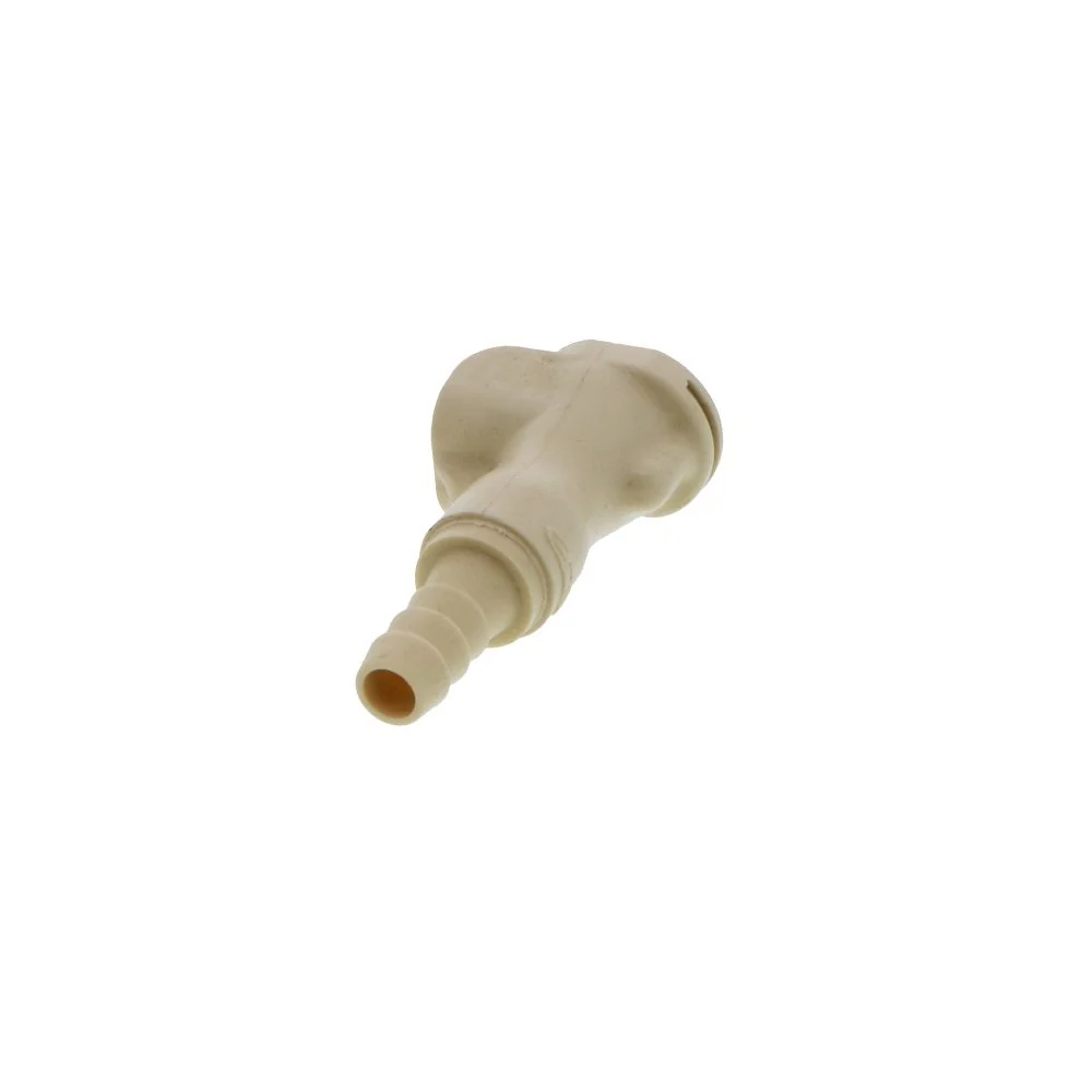 PMCD170412 Valved In-Line Hose Barb Coupling Body 1/4 ID Barb — Pack of 250