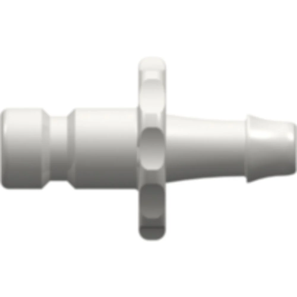 LinkTech Blood Pressure 80369-5 compliant Male Bayonet Connector to 500 Series Barb, 1/8" (3.2 mm) ID Tubing — Single