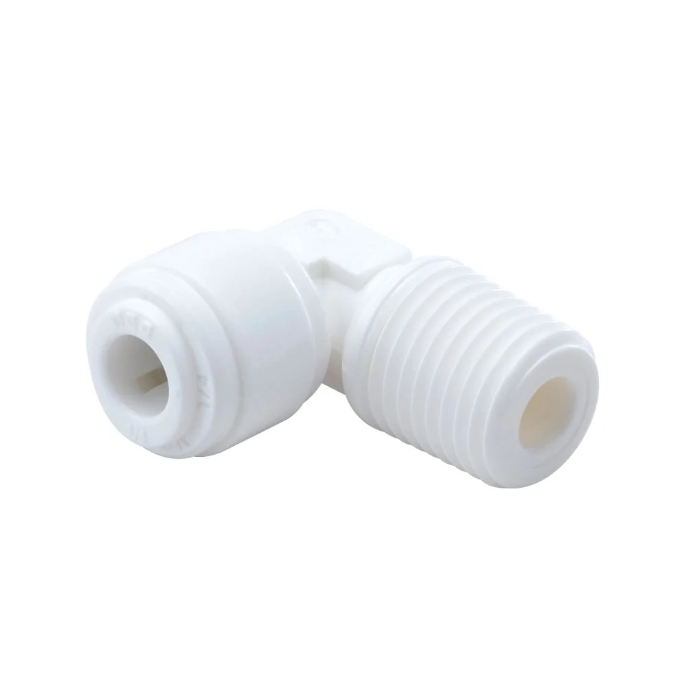 NeoFit - Acetal White Male Elbow 3/8"tube x 3/8" BSPT — Single