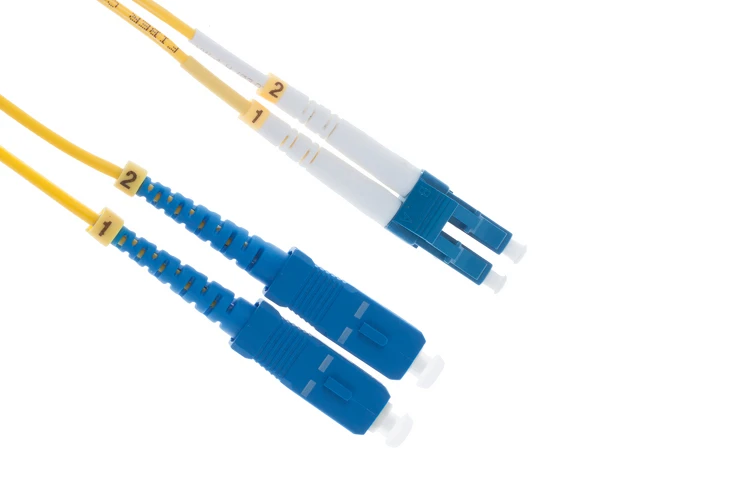 LC-SC Singlemode Duplex Fiber Patch Cable, 5M, Cisco Compatible