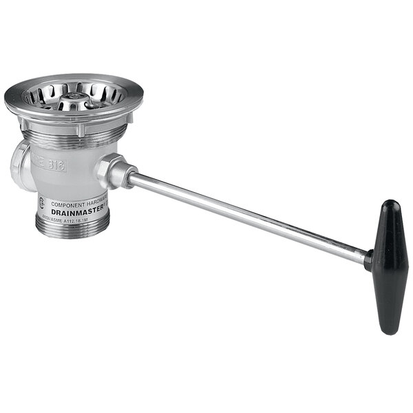 Advance Tabco K-40 Specification Line Lever Handle Waste Valve for 3 1/2" Sink Openings