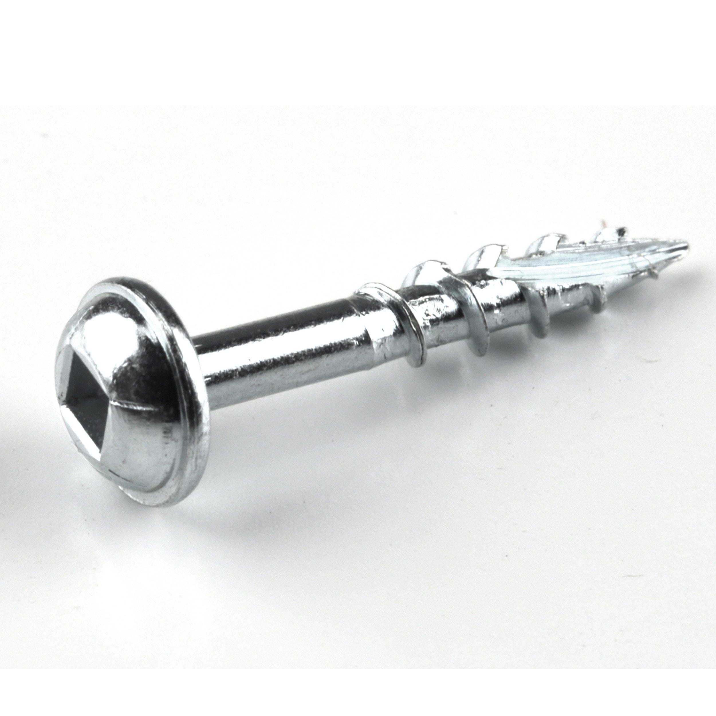 Pocket Hole Screw - #8 Coarse - Square Drive - Washer Head - Zinc — 2" / 50-Piece