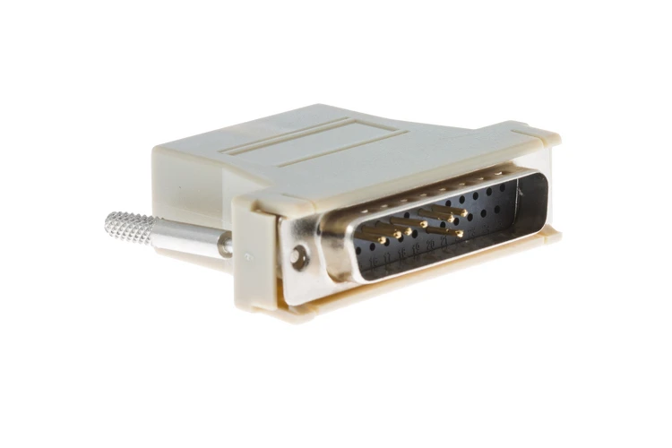 Cisco DB25 to RJ45 Modem Adaptor, CAB-5MODCM=