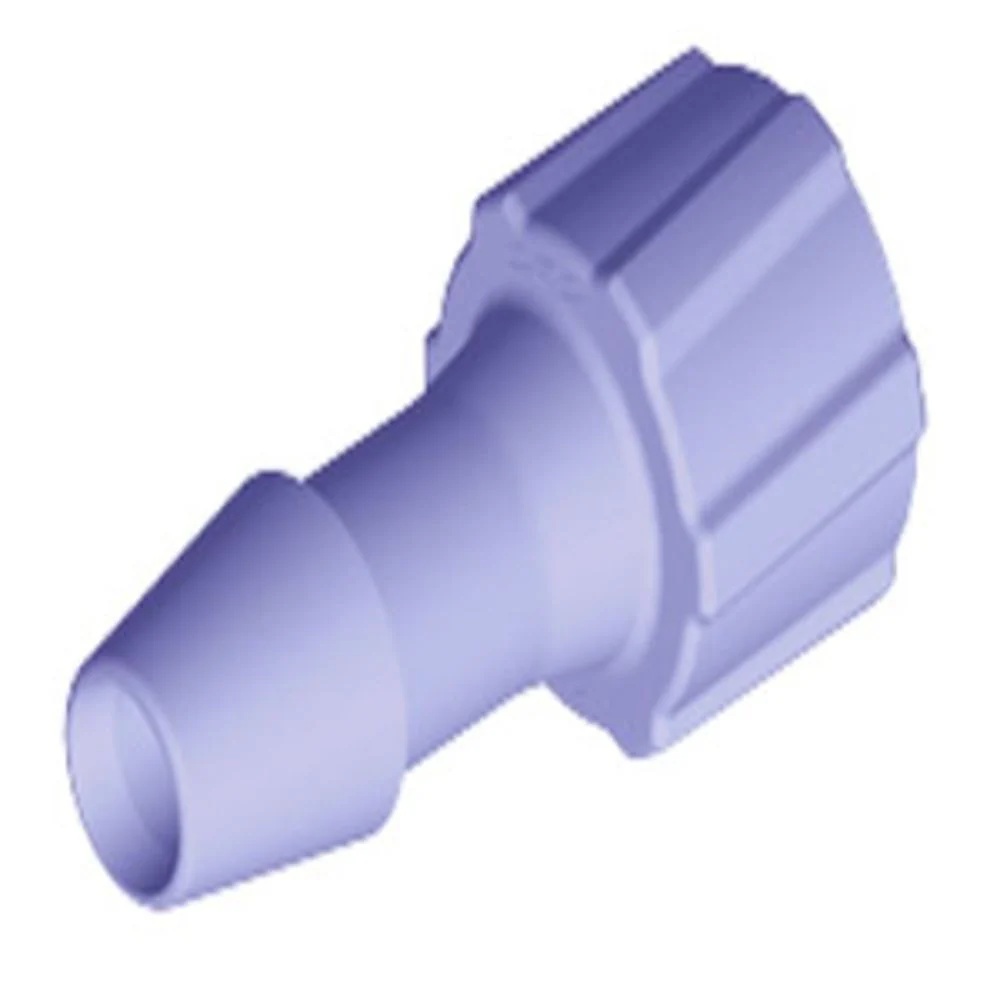 LM6191 Luer Fitting Purple Tint Polycarbonate Male Luer X 3/16 HB — Single