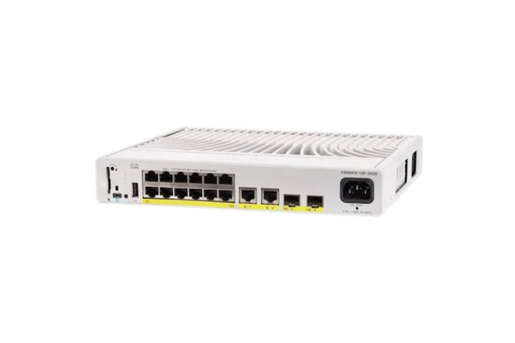 Catalyst 9200CX 8-port 1G, 2x10G and 2x1G, PoE+, Network Essentials, Factory Sealed, C9200CX-8P-2X2G-E