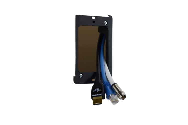 1-Gang Low Voltage Mounting Bracket For Cable Plate