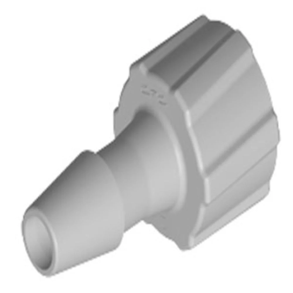 LM51 Luer Fitting Natural Polypropylene Male Luer X 5/32 HB — Bag of 100