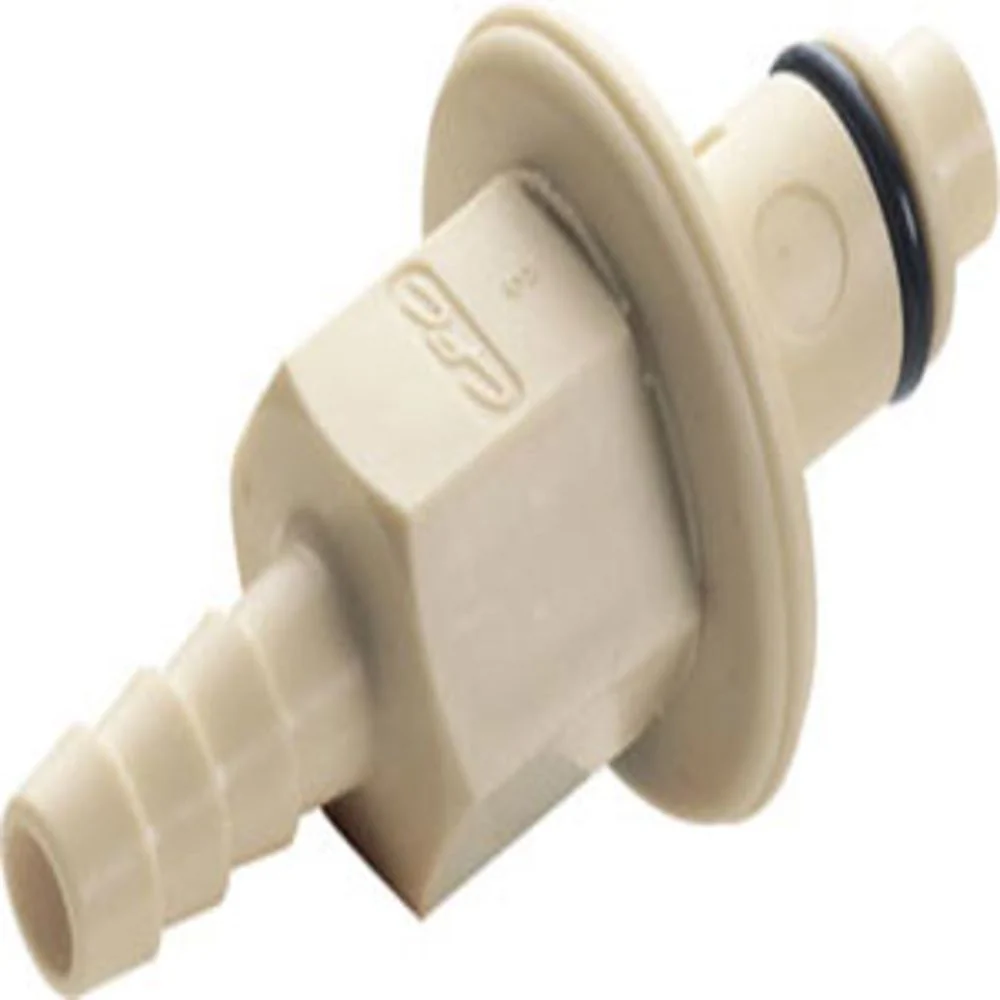 IPLCT2200400 In-Line Hose Barb Coupling Insert 1/4 ID Barb — Bag of 50
