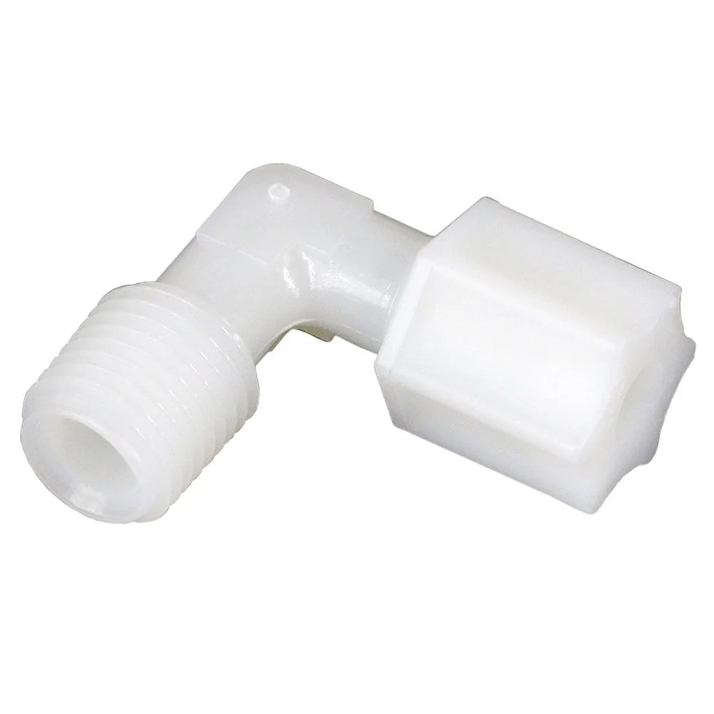JACO 40-6-4-N-O Nylon Male Elbow 3/8 OD Tube x 1/4 MPT — 100-Pack