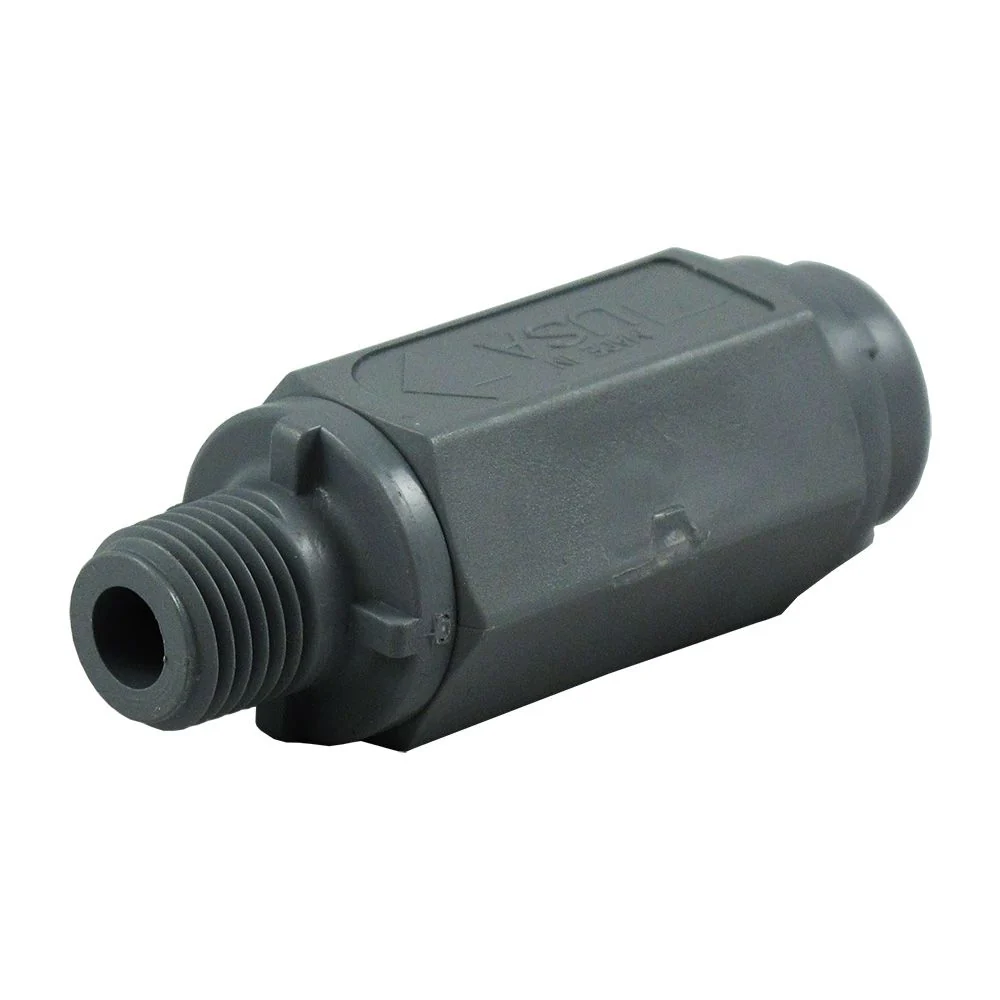 Check Valve 426 Series PVC Gray 1/4 FPT x 1/4 MPT BUNA — 10 Pack