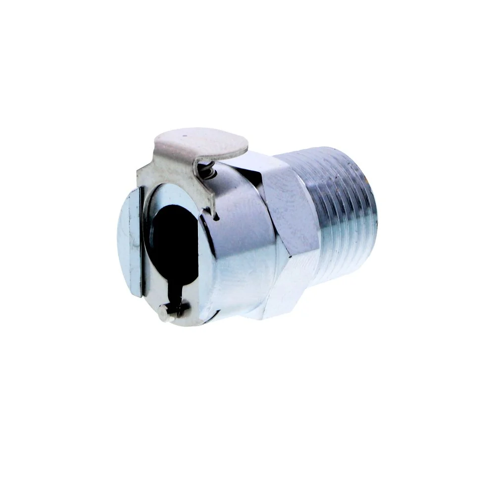 LCD10006 Valved Male Thread Coupling Body 3/8 NPT — Pack of 100