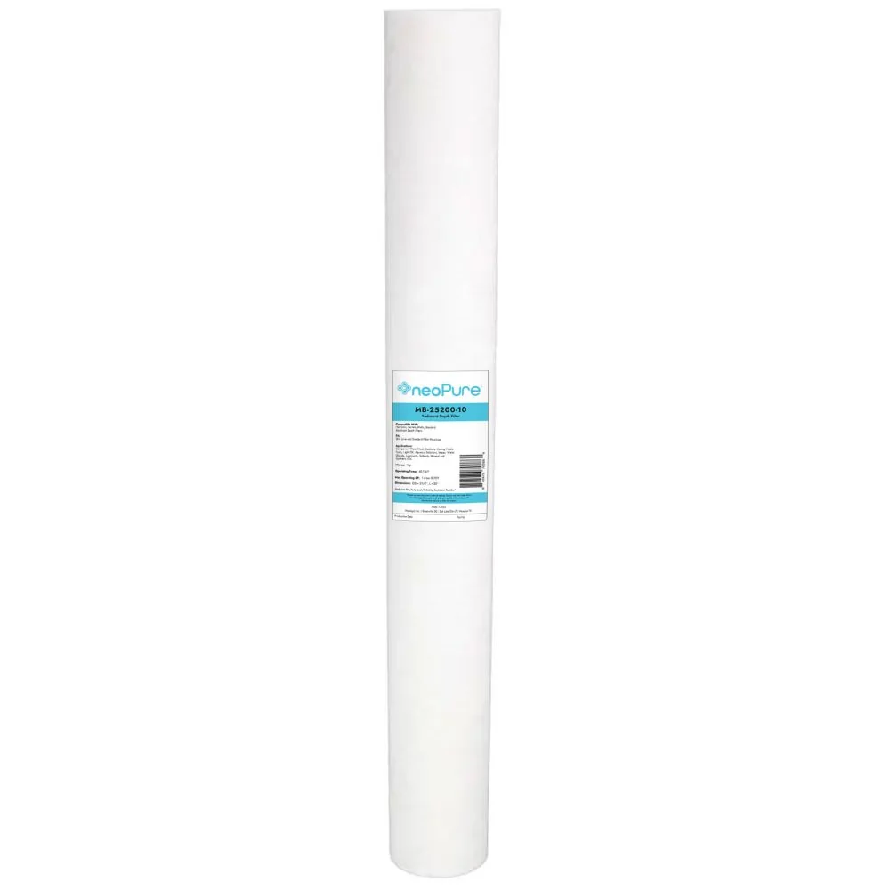 Neo-Pure MB-25200-10 20" Polypropylene Sediment Depth Filter 10 Mic — Single