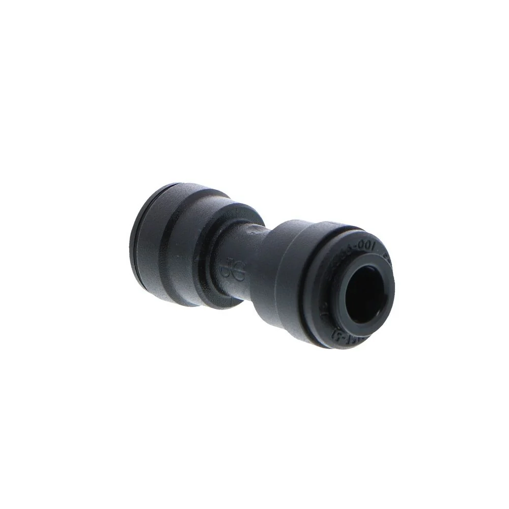 John Guest Union Connector BLACK ACETAL - 6mm — Single