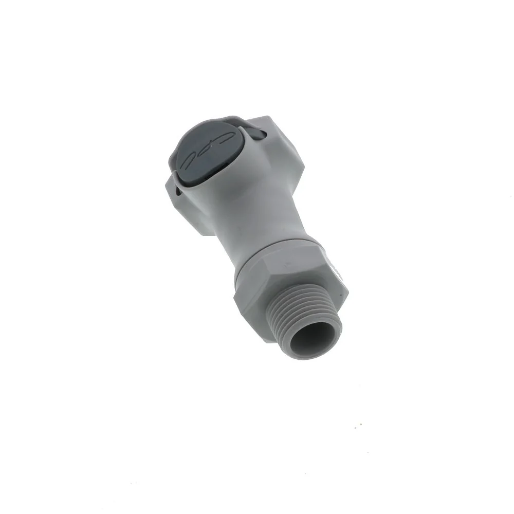 HFCD10612 Valved Male Thread Coupling Body 3/8 NPT — Single