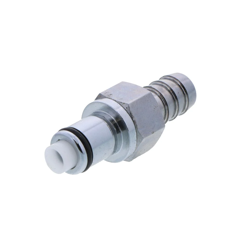 LCD22006HT Valved In-Line High Temperature Hose Barb Coupling Insert 3/8 ID Barb — Pack of 100