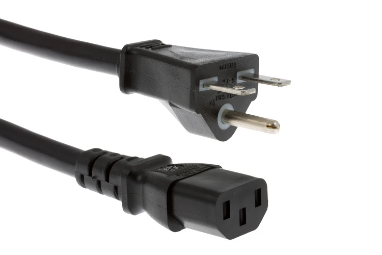 AC Power Cord - US, CAB-N5K6A-NA, 10ft, 14 AWG, Black