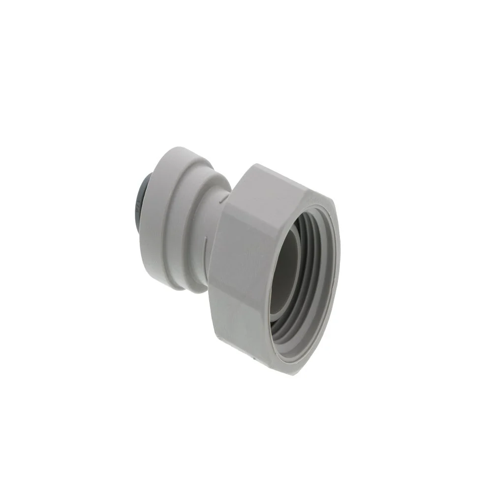 John Guest Faucet Connector BSPP - 1/4 x 1/2 BSPP — Box of 150