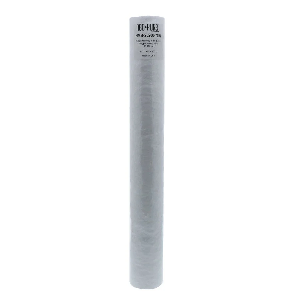 Neo-Pure HMB-25200-75W 20" High Efficiency Meltblown Filter 75 micron — Case of 240