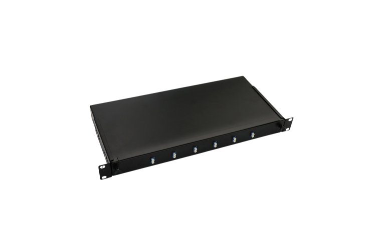 12 Port SC Slide-Out Rack Mount ODF Fiber Optic Patch Panel