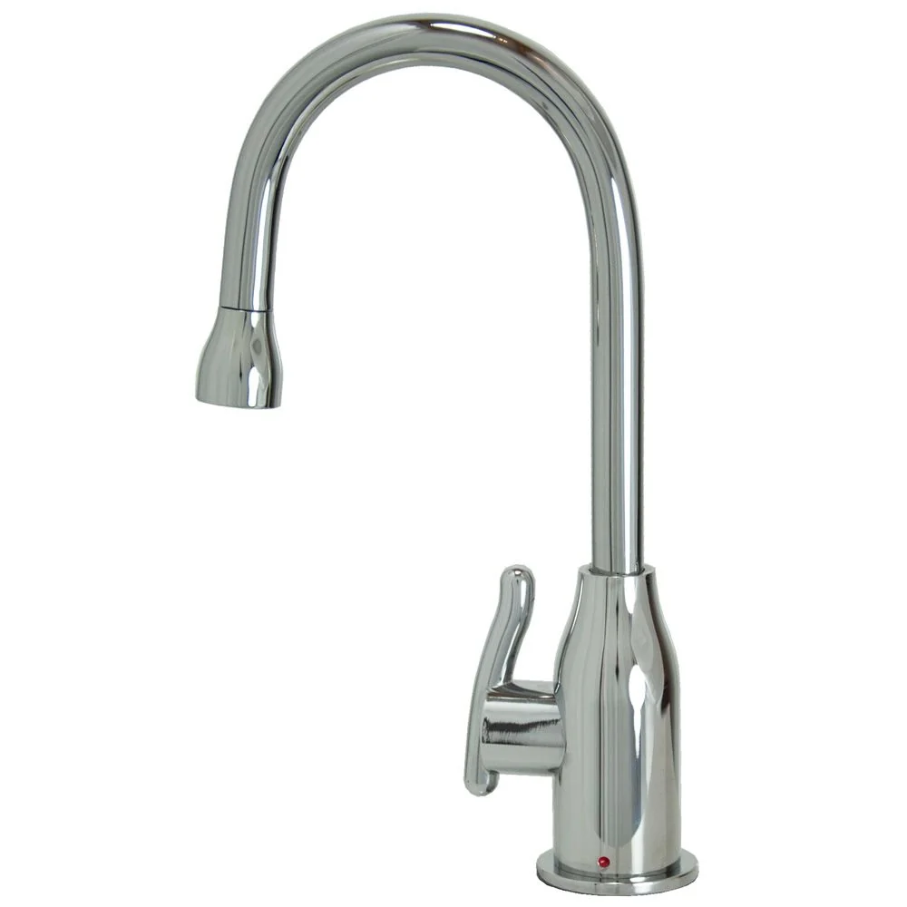 Mountain Plumbing MT1800-NL Hot Water Dispenser w/ Wine Bottle Spout & Curved Handle — Venetian Bronze