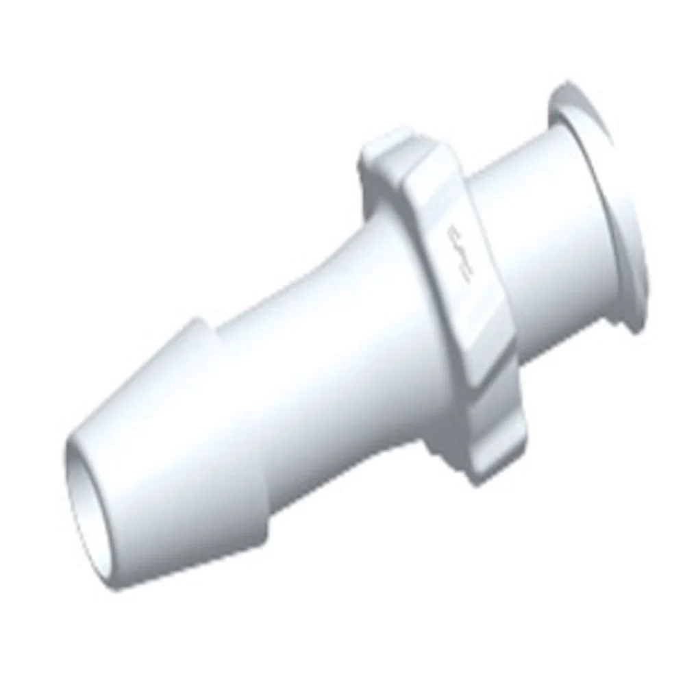 LF6130 Luer Fitting White Nylon Female Luer X 3/16 HB — Pack of 1000