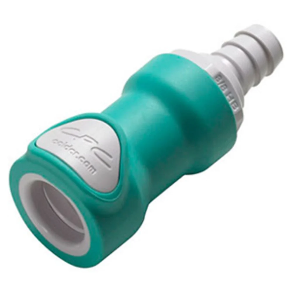 NS4D1700406 ABS Valved In-Line Hose Barb Coupling Body 1/4 ID Barb — Bag of 25