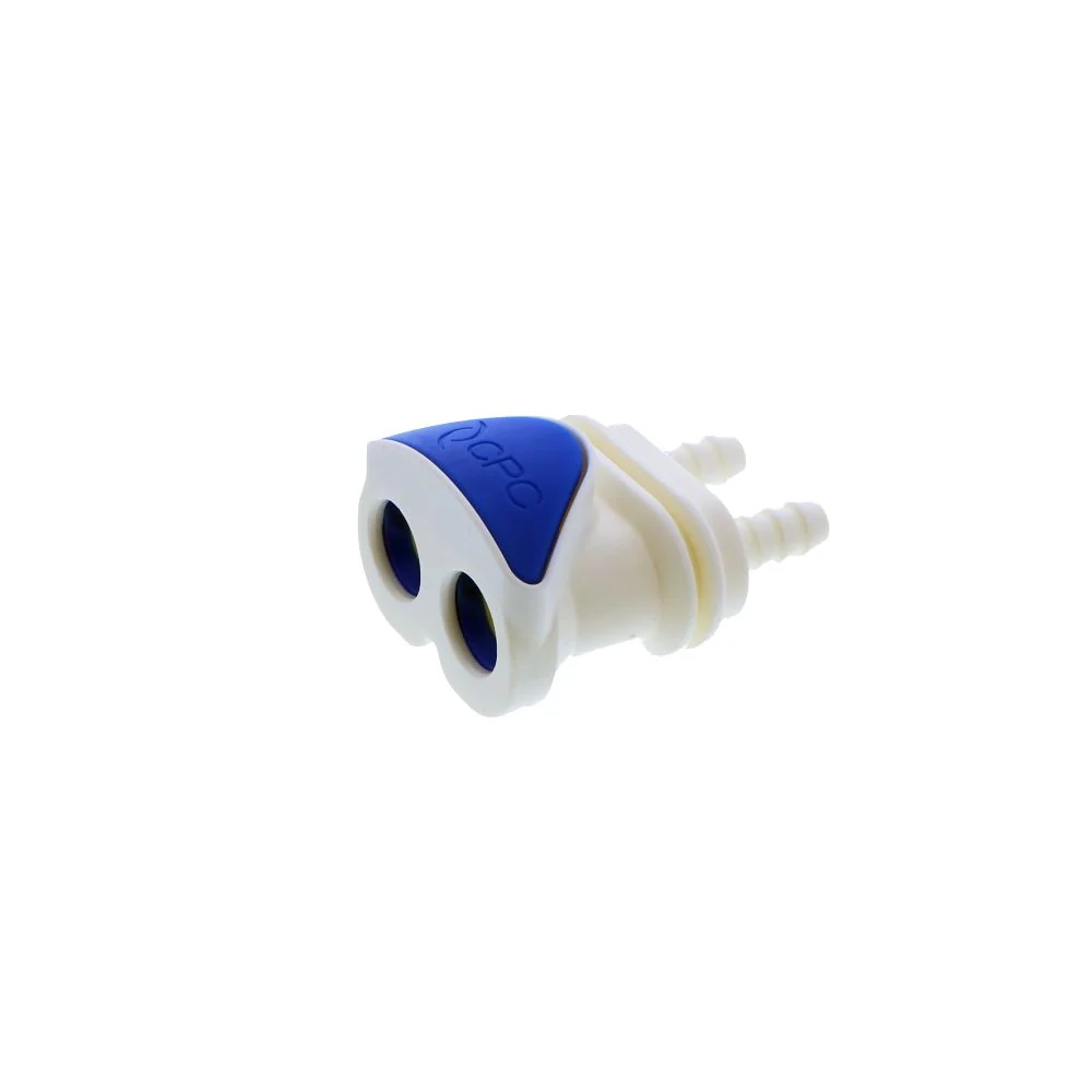 DPC17004 Non-Valved In-Line Hose Barb Coupling Body - 1/4 — Bag of 25