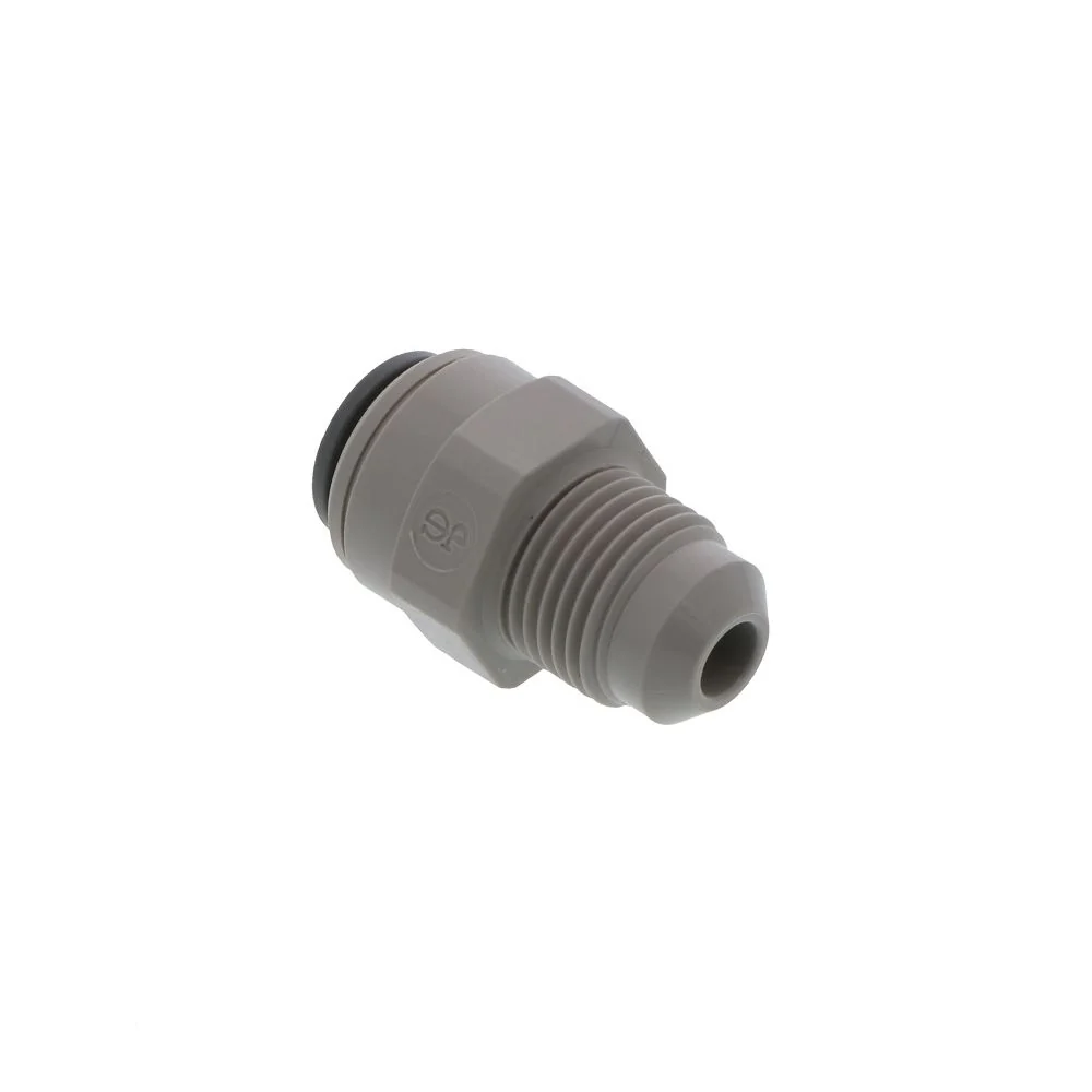 John Guest Male Connector Flare - 3/8 x 3/8 Flare — Bag of 10