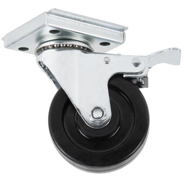 Arctic Air 67001 4" Replacement Front Caster for AR23, AF23, AF49, and AR49 Reach-In Refrigerators