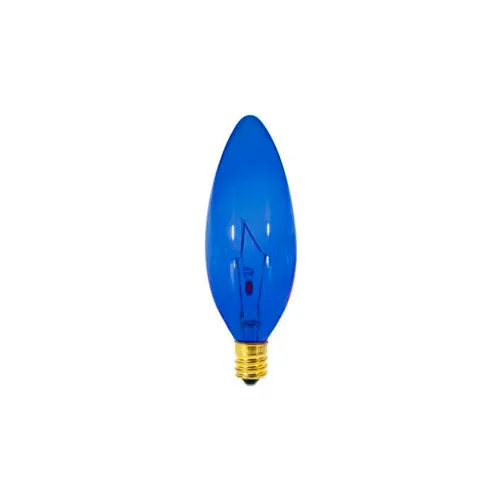 Satco S3218 25b9 1/2/B 25w Incandescent W/ Candelabra Base Bulb - Pkg Qty 25