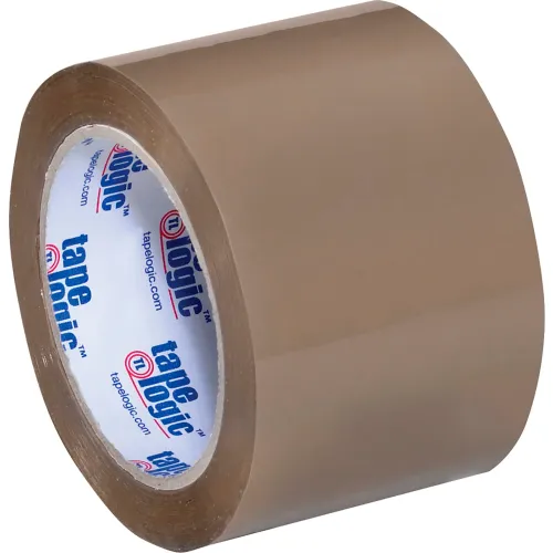 Tape Logic® #350 Acrylic Carton Sealing Tape, 3" x 55 Yds., 3.5 Mil, Tan - Pkg Qty 6