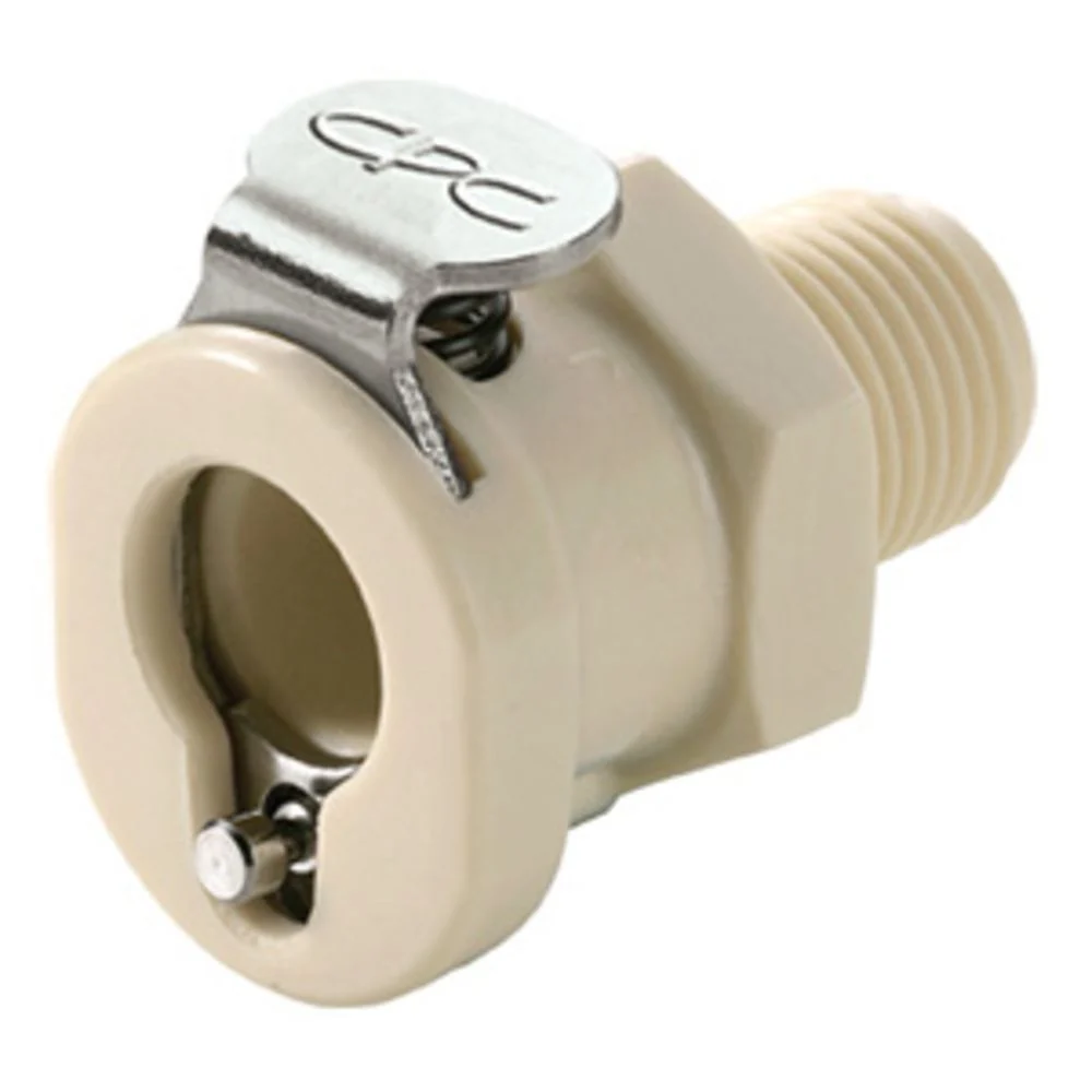 PMCD100212 Valved Male Thread Coupling Body 1/8 NPT — Single