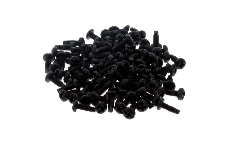 Rack Screws, 12-24 Thread, Phillips Head (Qty 100)