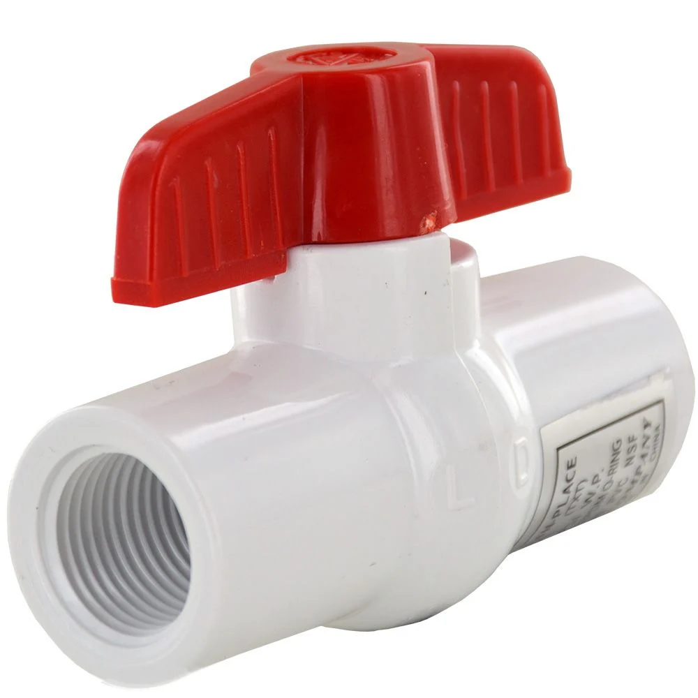 Schedule PVC Molded-In-Place Ball Valve 1" FPT EPDM — Box of 100