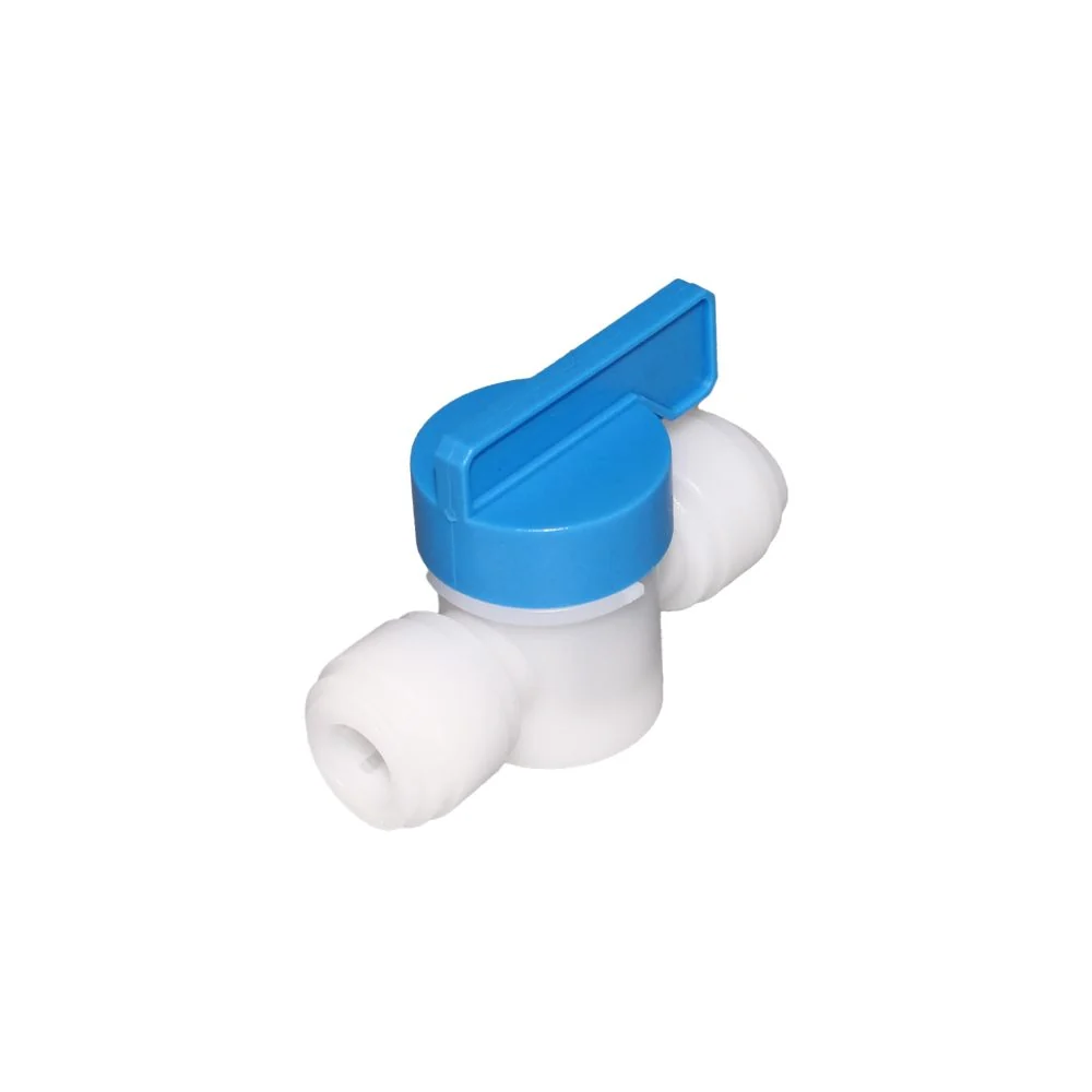 NeoFit - Acetal White Ball Valves 1/4" tube — Case of 625