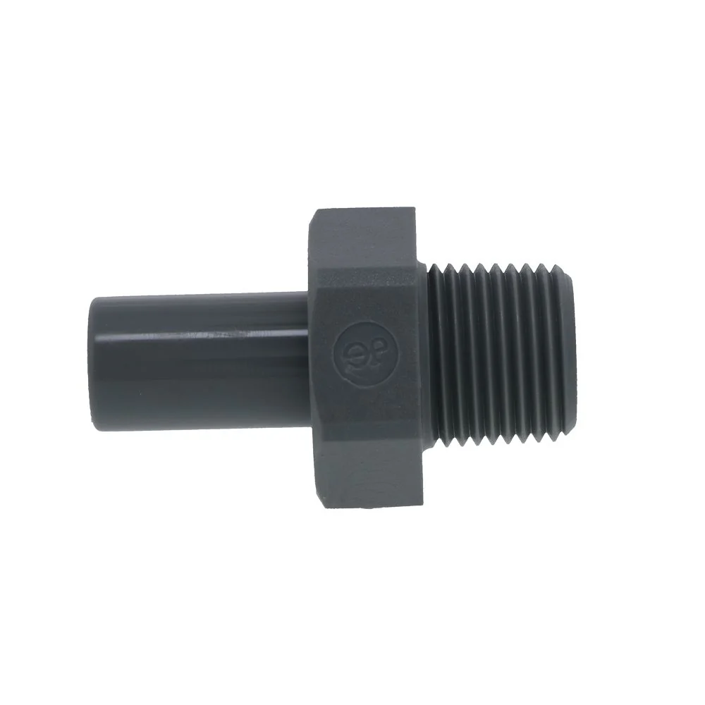 John Guest Stem Adapter NPTF - 1/2 x 1/2 NPTF — Bag of 10
