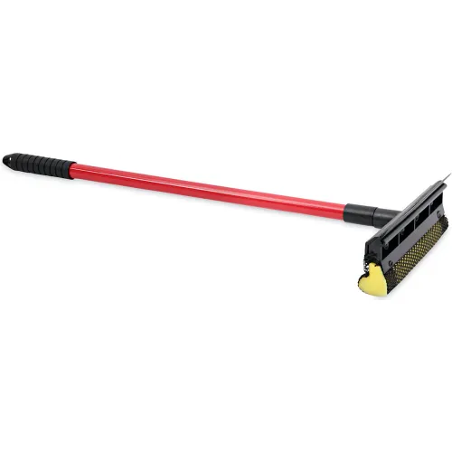 Boardwalk® General-Duty Squeegee, 8" Wide Blade, Black/Red, 21"